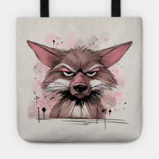 Grumpy Coyote Tote