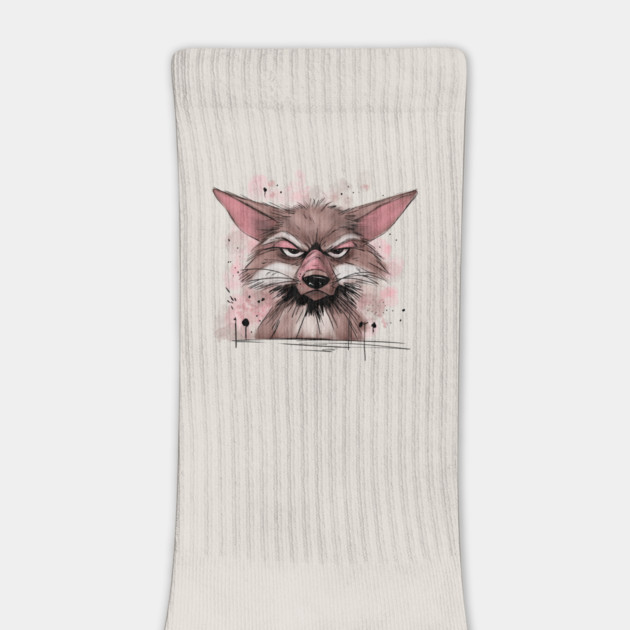 Grumpy Coyote by H. R. Sinclair