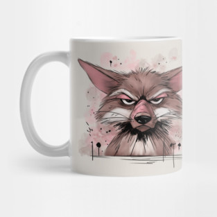 Grumpy Coyote Mug
