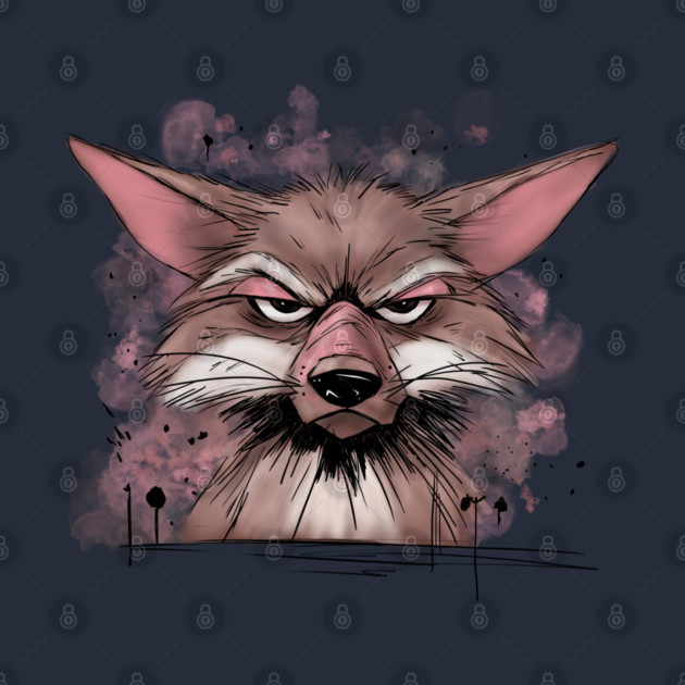 Grumpy Coyote by H. R. Sinclair
