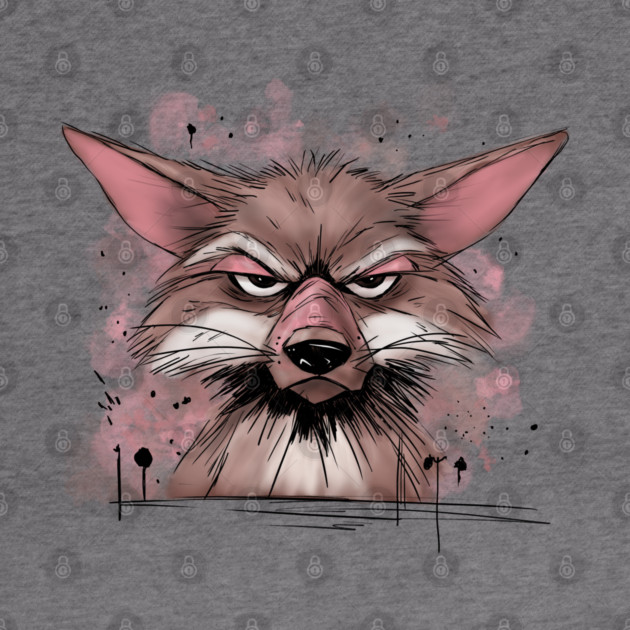 Grumpy Coyote by H. R. Sinclair