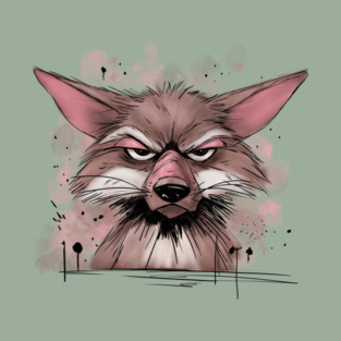 Grumpy Coyote T-Shirt