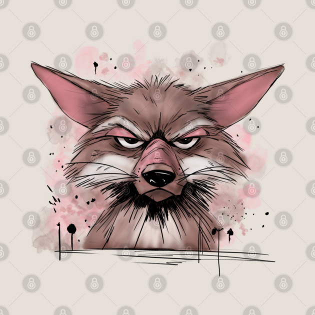 Grumpy Coyote by H. R. Sinclair