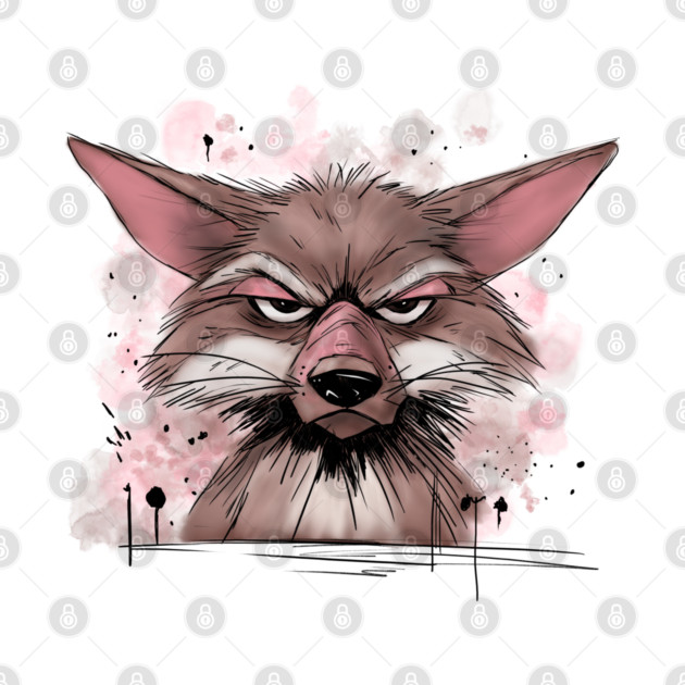 Grumpy Coyote by H. R. Sinclair