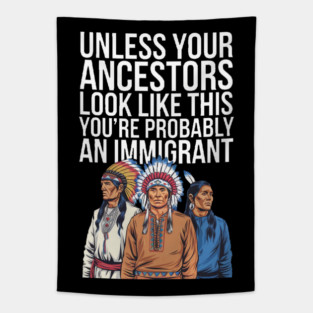 Indigenous designs Ancestors Tapestry