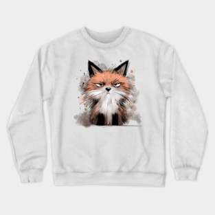 Grumpy Fox Crewneck Sweatshirt