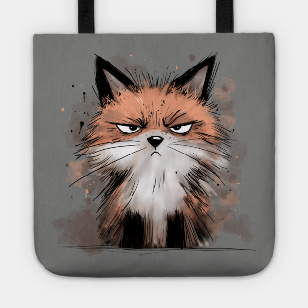 Grumpy Fox Tote by H. R. Sinclair