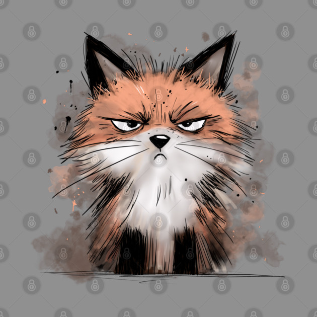Grumpy Fox by H. R. Sinclair