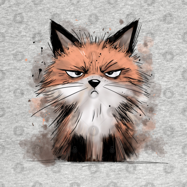Grumpy Fox by H. R. Sinclair