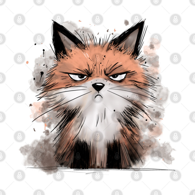 Grumpy Fox by H. R. Sinclair