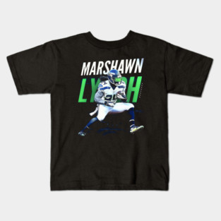 Marshawn Lynch Player Number Kids T-Shirt