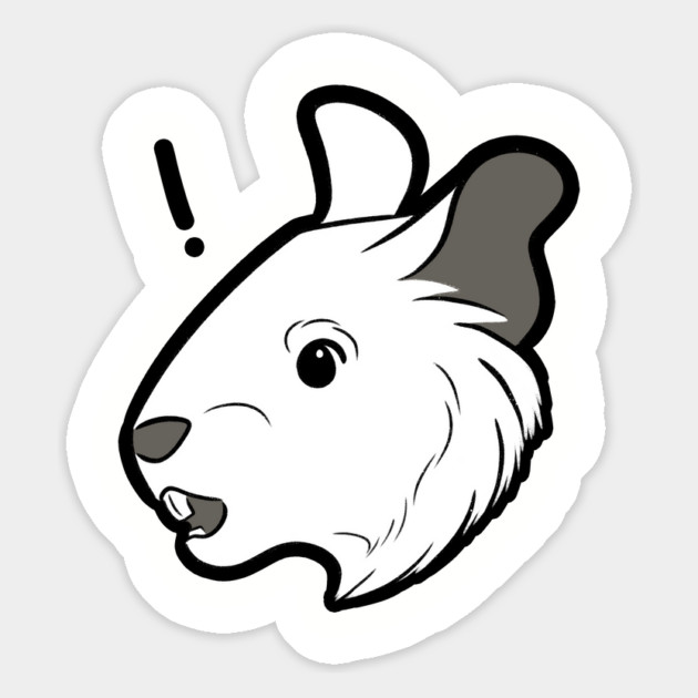 Surprised! Magnet by DeguArts