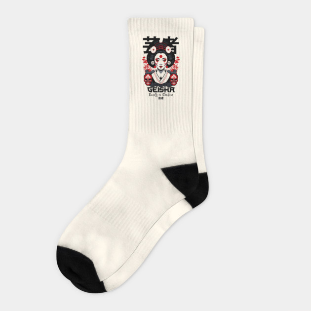 GEISHA Socks by artslaves