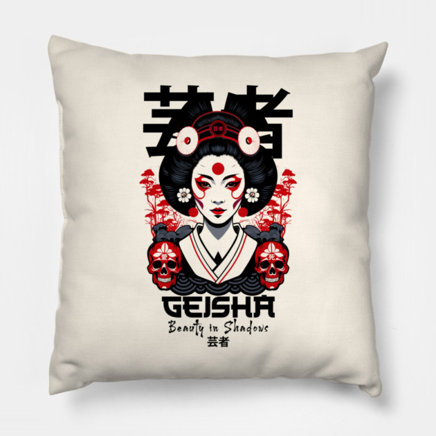 GEISHA Pillow by artslaves