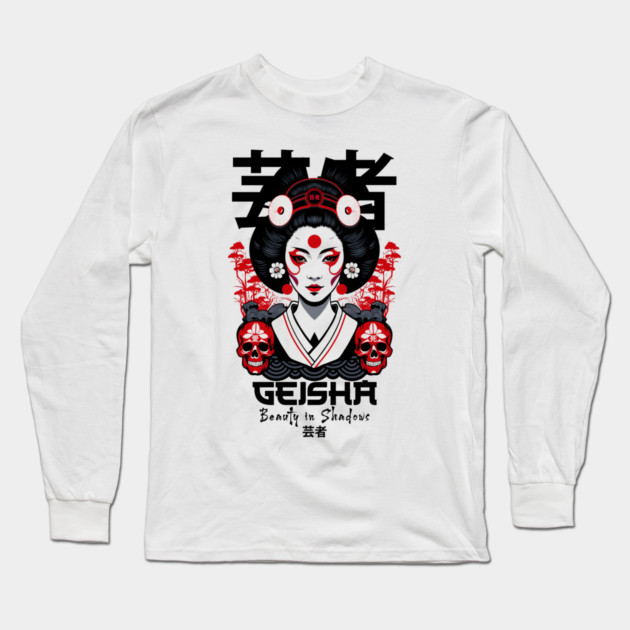 GEISHA Long Sleeve T-Shirt by artslaves