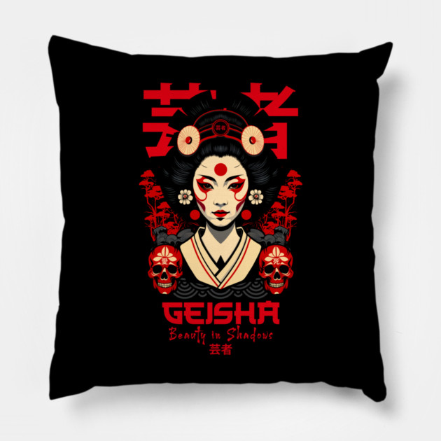 GEISHA Pillow by artslaves
