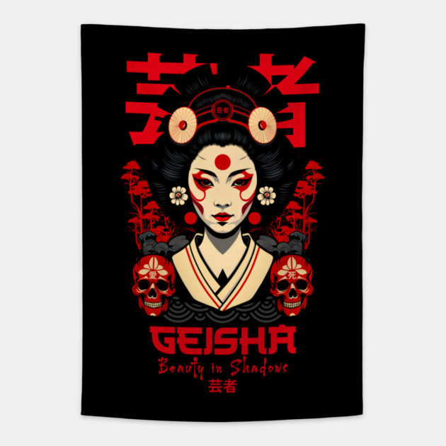 GEISHA Tapestry by artslaves