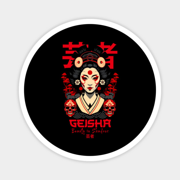 GEISHA Magnet by artslaves