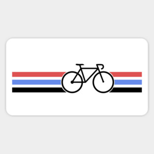 Bike stripes Sticker