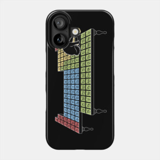 Felines Science Periodic Table Cat by Tobe Fonseca Phone Case
