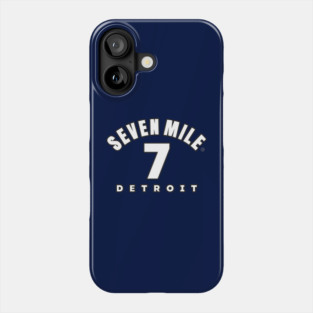 7 Mile Detroit Phone Case