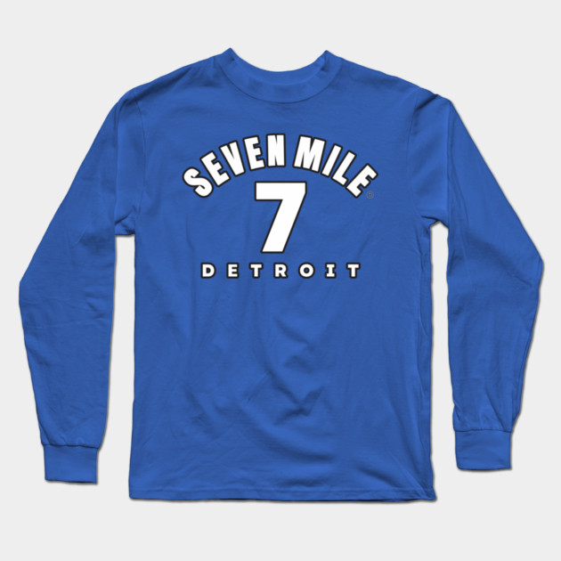7 Mile Detroit Long Sleeve T-Shirt by ＤＥＴＲＯＩＴ ＳＴＡＴＥ™