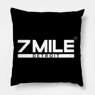 7 Mile Detroit - Detroit State Pillow