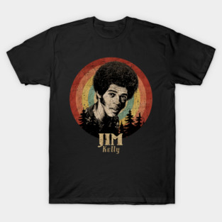 Retro Sunset Jim Kelly T-Shirt