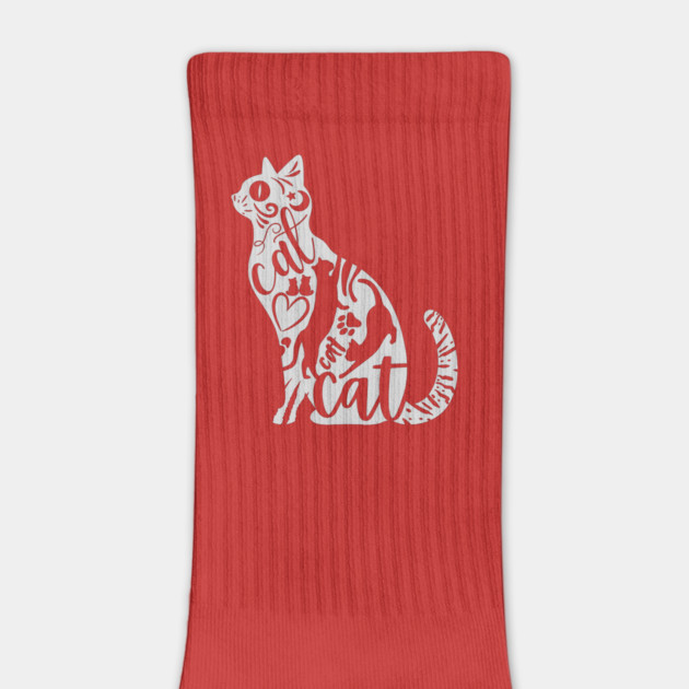 Playful Cat Doodle Art - Cute & Funny by TuncGK