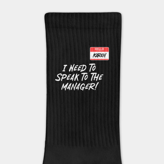 Speak To Manager by Litehouse Tees