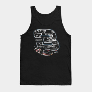 Dale Earnhardt Big 3 Tank Top