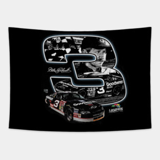 Dale Earnhardt Big 3 Tapestry
