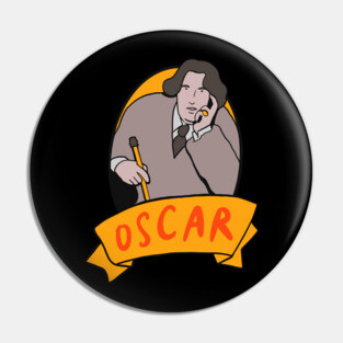 Oscar Wilde Pin