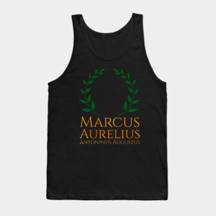 Marcus Aurelius Stoic Philosopher Ancient Roman Emperor Tank Top