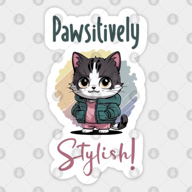 Pawsitively Stylish! Sticker by TurnEffect
