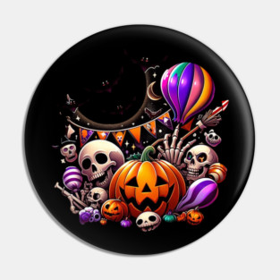 Halloween Kids Tshirt Pin