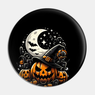Halloween Pumpkins Pin