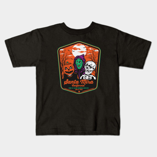 Santa Mira badge Kids T-Shirt by carloj1956