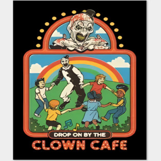 Terrifier Clown Cafe Posters and Art