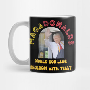 McDonalds Trump 2024 Mug