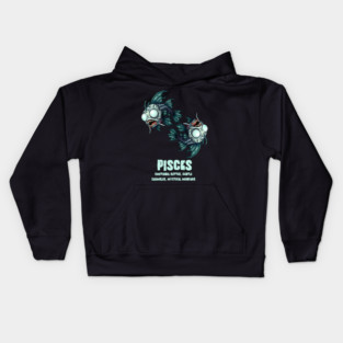 Pisces Zombie Kids Hoodie