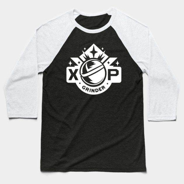 XP Grinder Baseball T-Shirt by Frank Ring