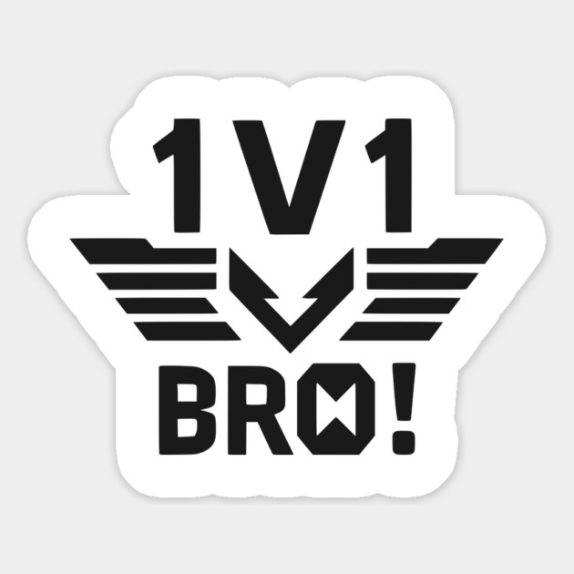 1v1 Bro Magnet by Frank Ring