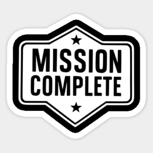 Mission Complete Magnet