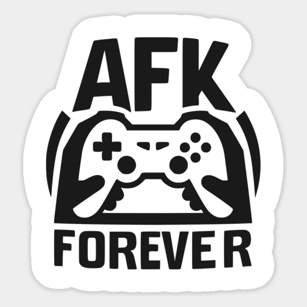 AFK Forever Magnet by Frank Ring