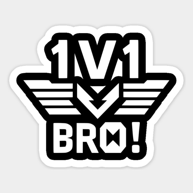 1v1 Bro Magnet by Frank Ring