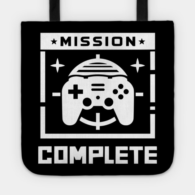 Mission Complete Tote by Frank Ring