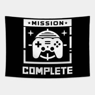 Mission Complete Tapestry