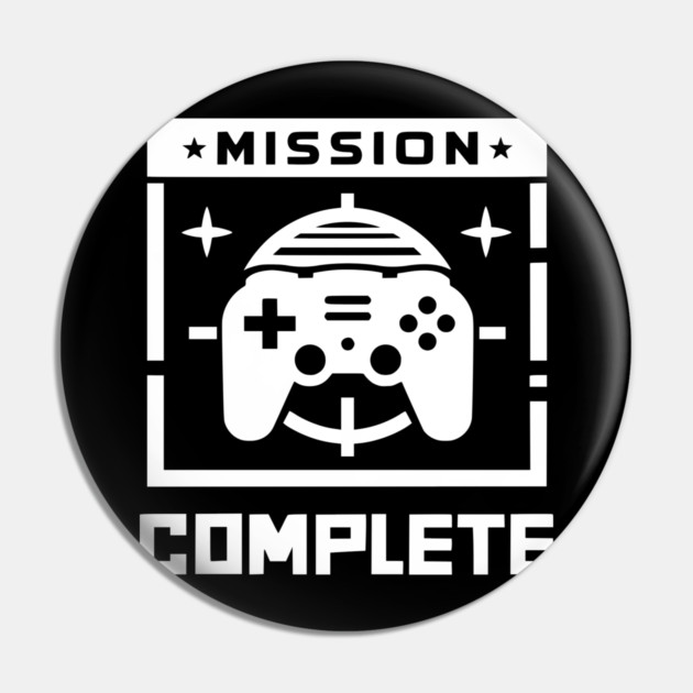 Mission Complete Pin by Frank Ring
