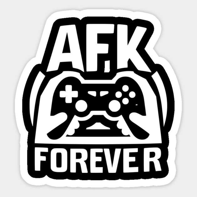 AFK Forever Magnet by Frank Ring